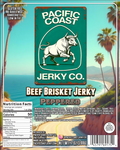 Peppered Beef Brisket Jerky 7oz